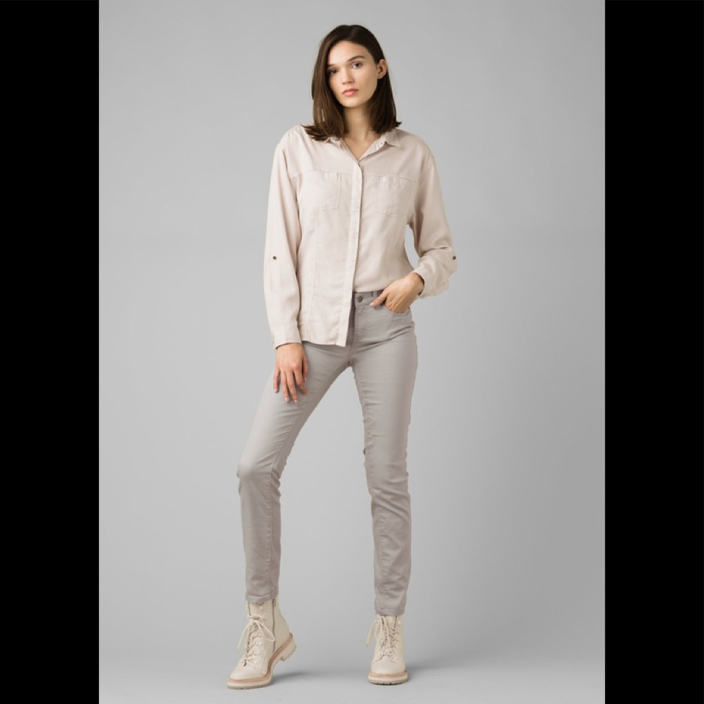 Prana Kayla storm cloud grey jeans